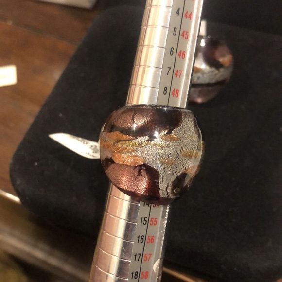 Women’s Hand Blown Glass Rings Sizes 5.25 - 8 - Picture 10 of 13